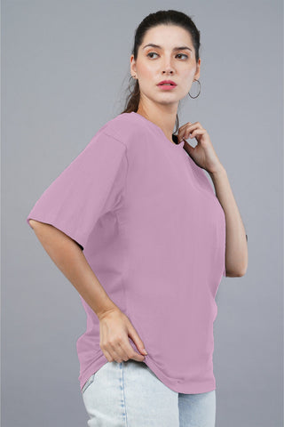 Women's Lilac Dream Oversized T-shirt 001