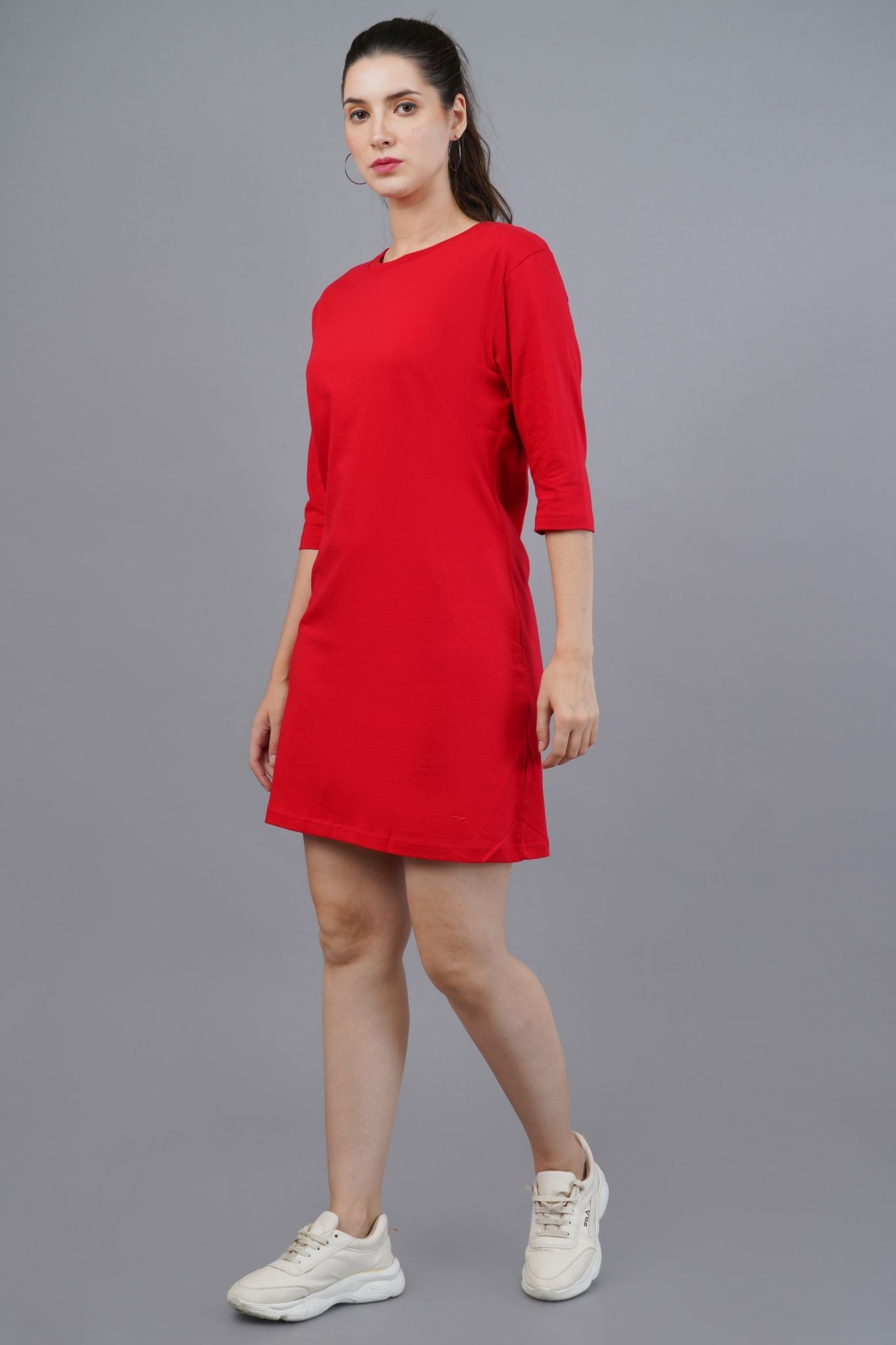 Women's Red Passion Long Top 002