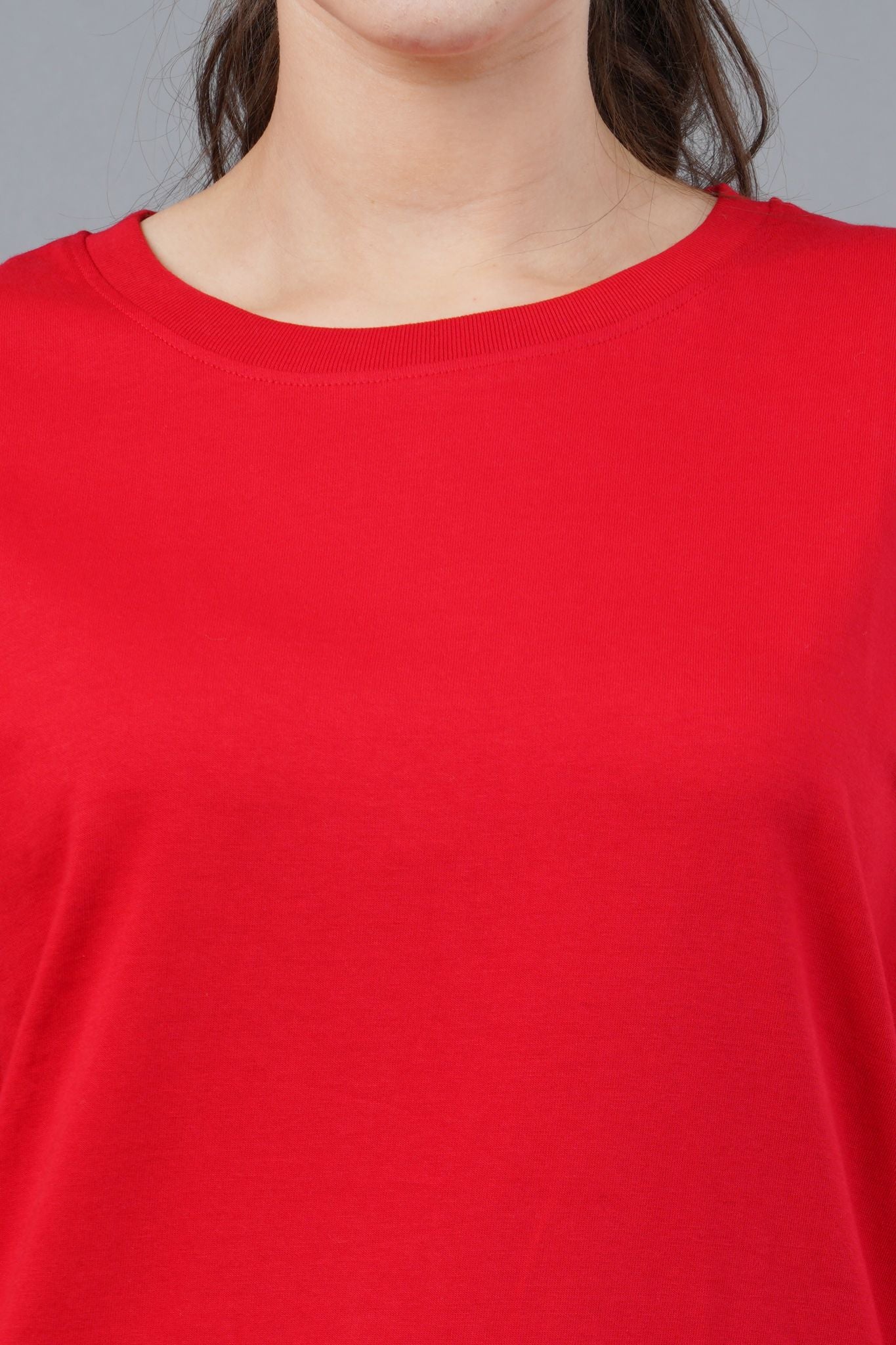 Women's Red Passion Long Top 004