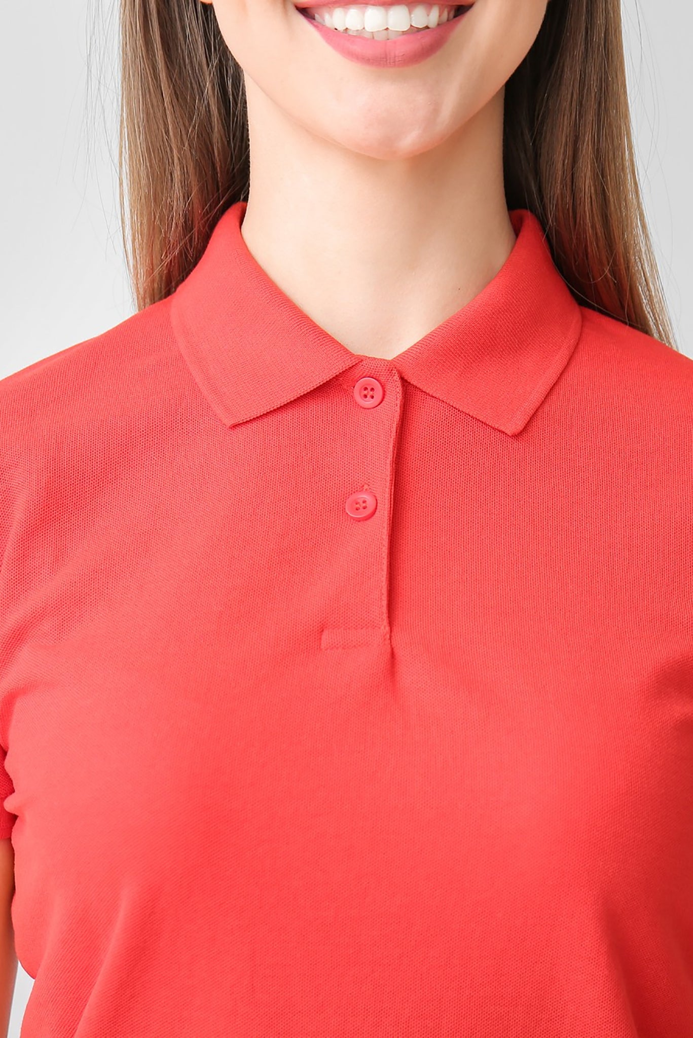 Women's Red Passion Polo T-shirt 002