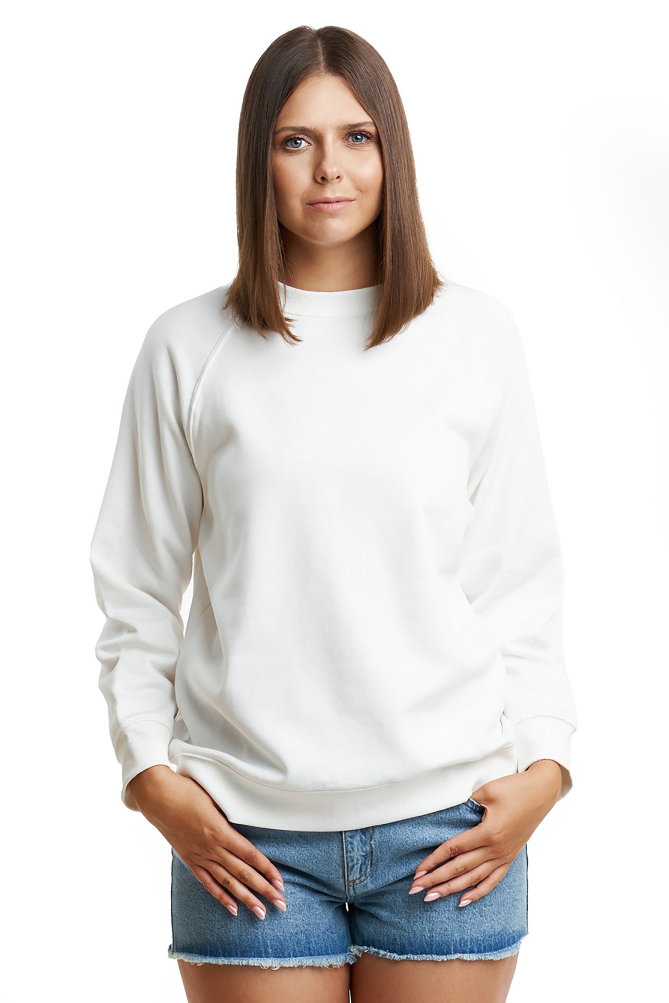 Women's White Elegance Sweatshirt 003